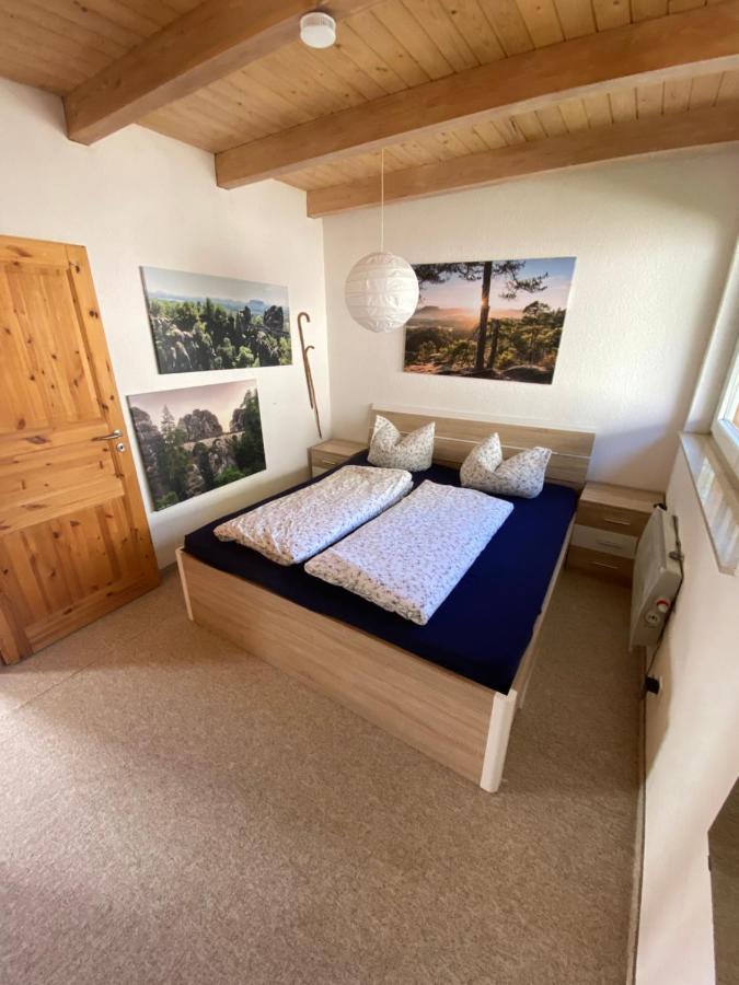 Ferienhaus "Am Bergblick" Sebnitz Exteriör bild